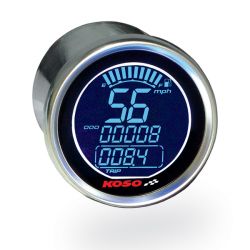 Compteur de vitesse et jauge à essence KOSO D55 DL-01S black LCD