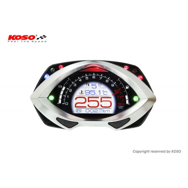 Boîtier de compteur de vitesse KOSO - buy cheap ▷ FC-Moto